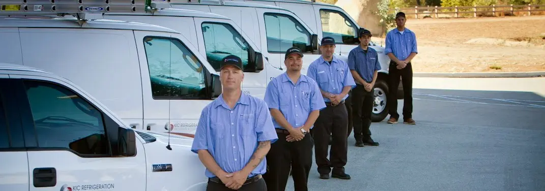 KIC Refrigeration crew ready for Mini Split Repair jobs across Mesa
